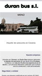 Mobile Screenshot of duranbus.net